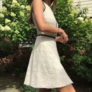 Textured, form-fitting boutique minidress